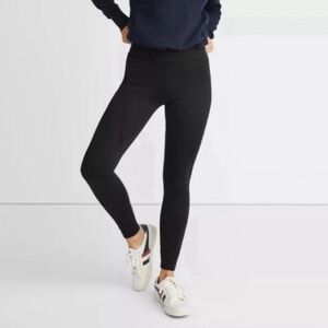 AMERICAN Giant Ponte Leggings‎ Sz 8 Black